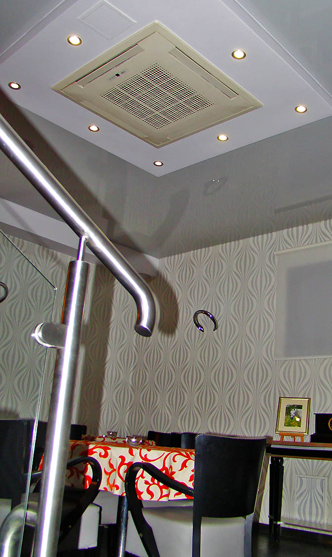 Cafe kwadrans Nowy Sącz - wentylacja klimatyzacja pompy ciepła instalacja 10